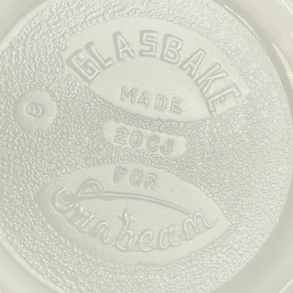 Glasbake white milk